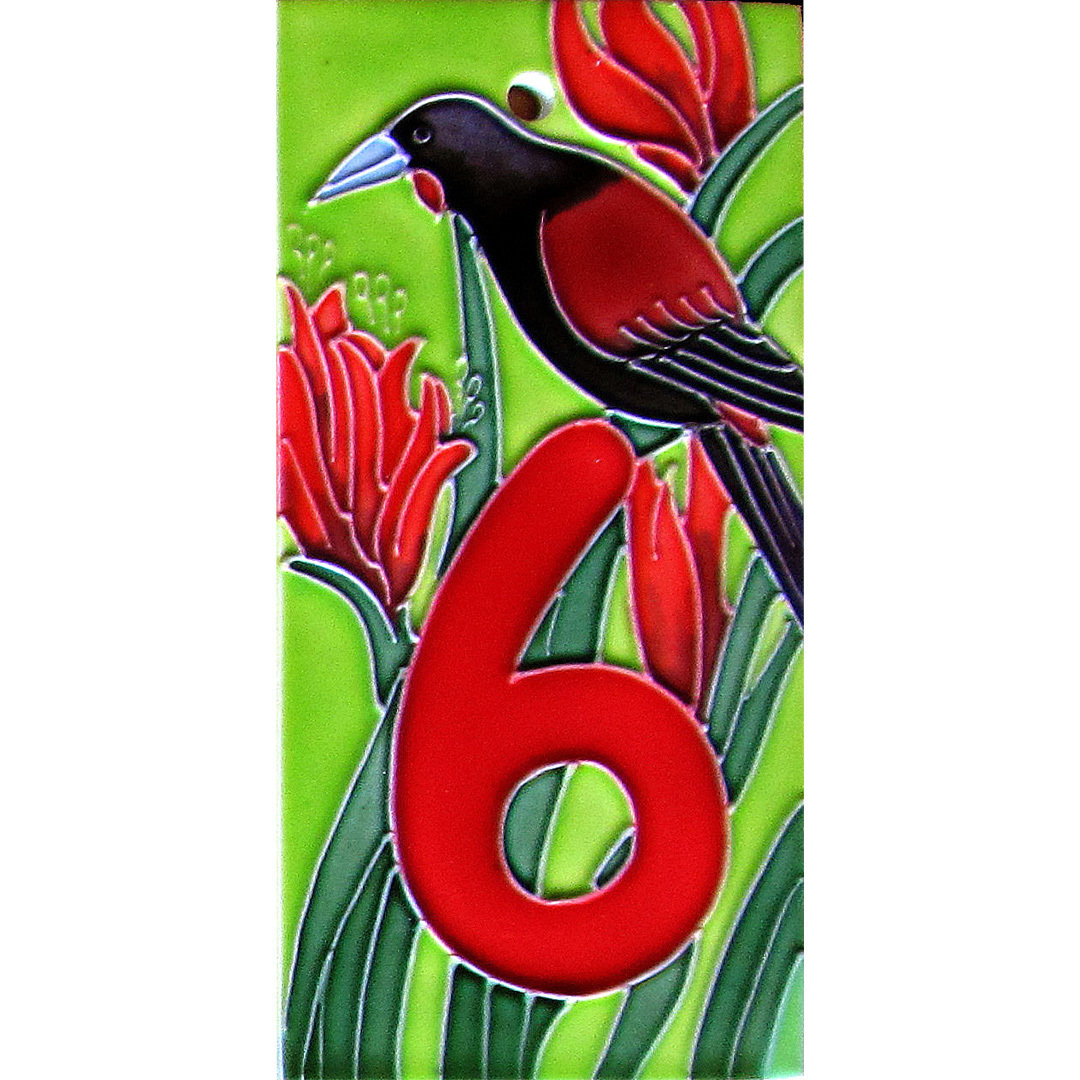 HN6 Number '6' New Zealand Saddleback