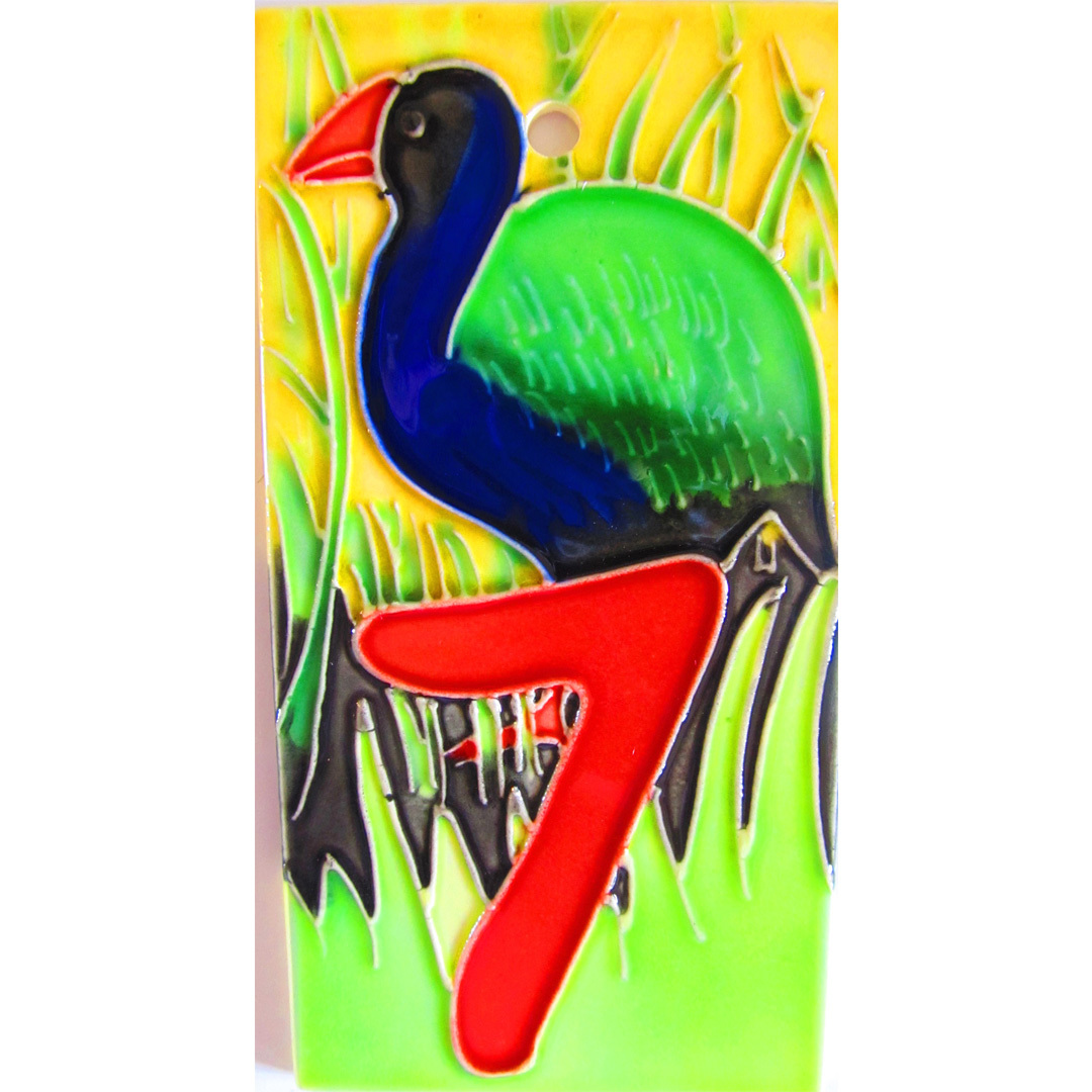 HN7 Number '7' New Zealand Takahe