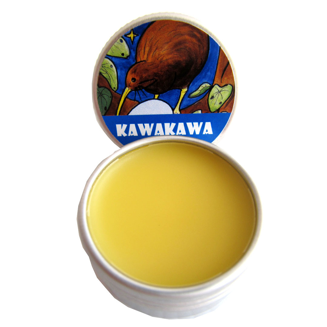 Kawakawa lip balm 10g tin handmade in New Zealand Wildside Gifts