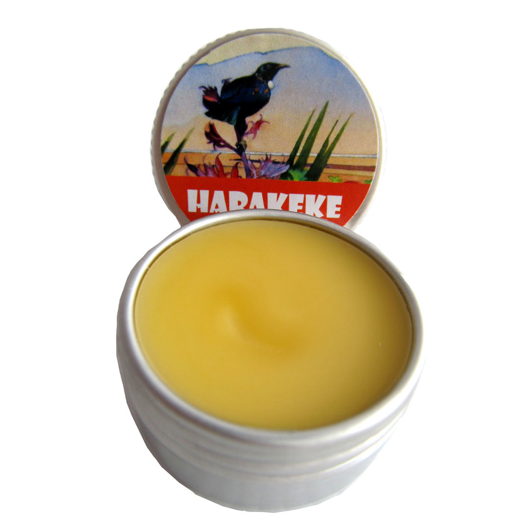 Harakeke New Zealand flax lip balm 10g tin made in New Zealand Wildside Gifts