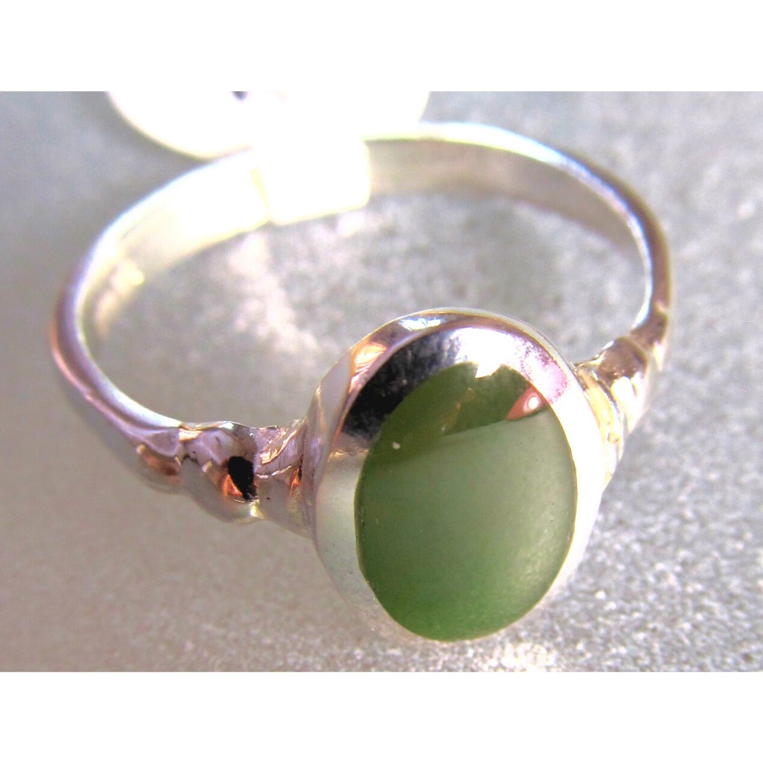 R212 Oval NZ greenstone ladies ring Mega Mart New Zealand