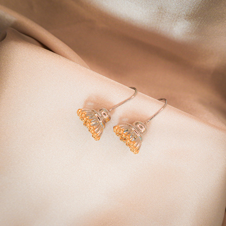 Silver Princess Sterling Silver Drop Earrings