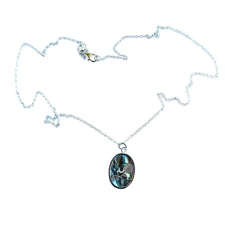 Fantail Paua Pendant